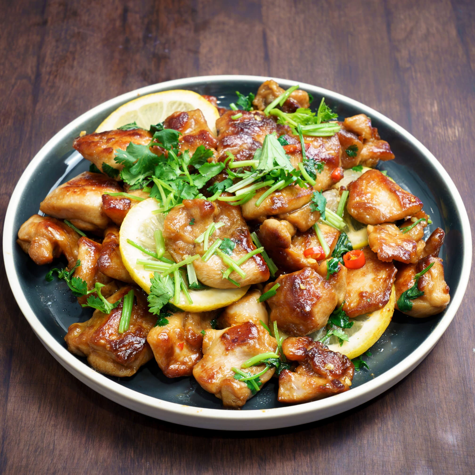 Lemon Chili Chicken Thighs
