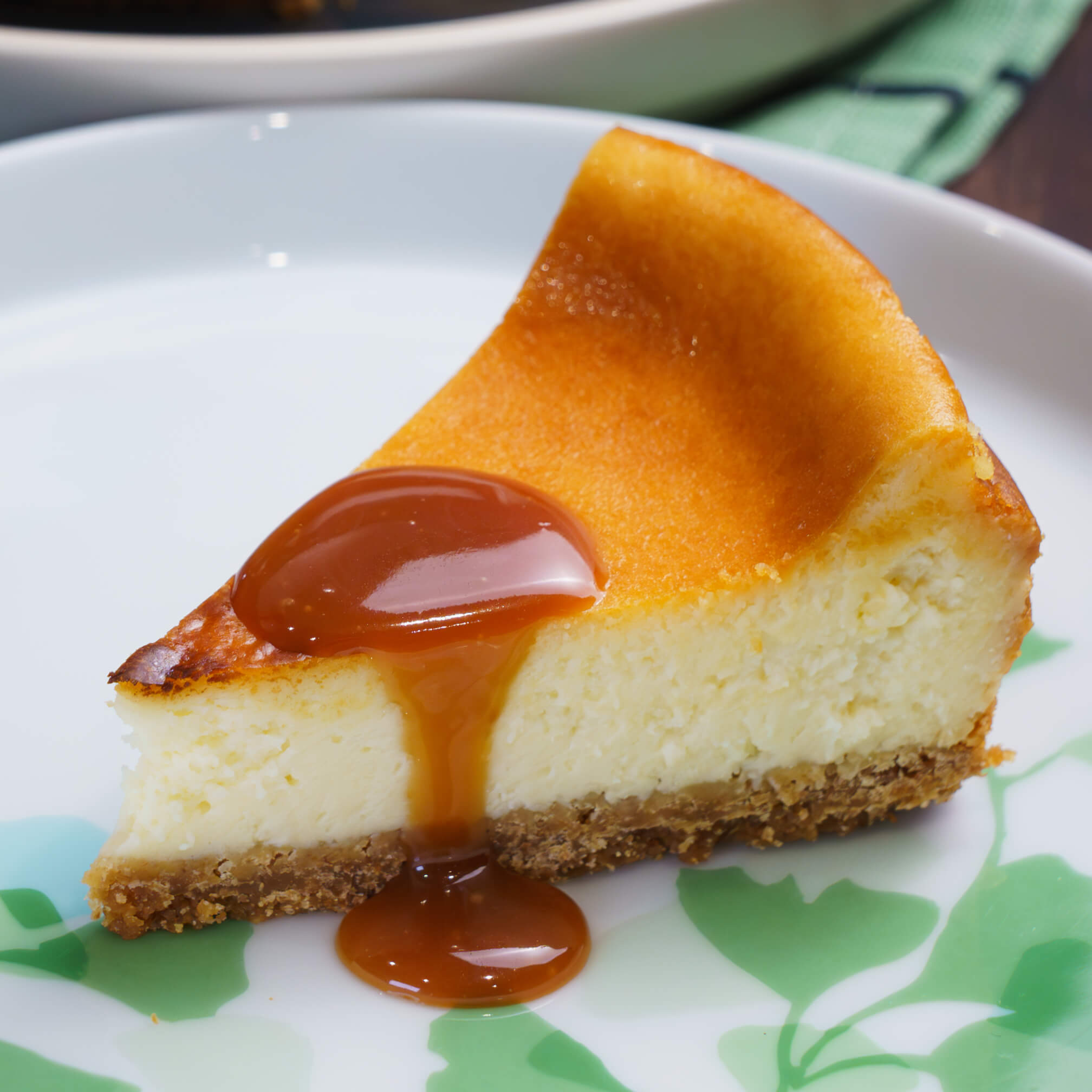 Miso Caramel Cheesecake